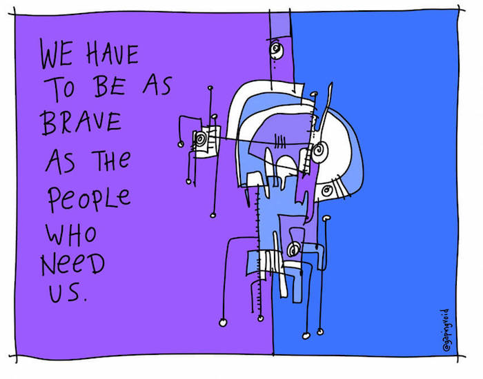 Brave quote