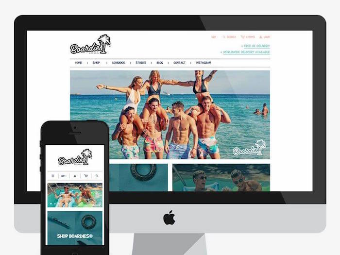 We make websites case
